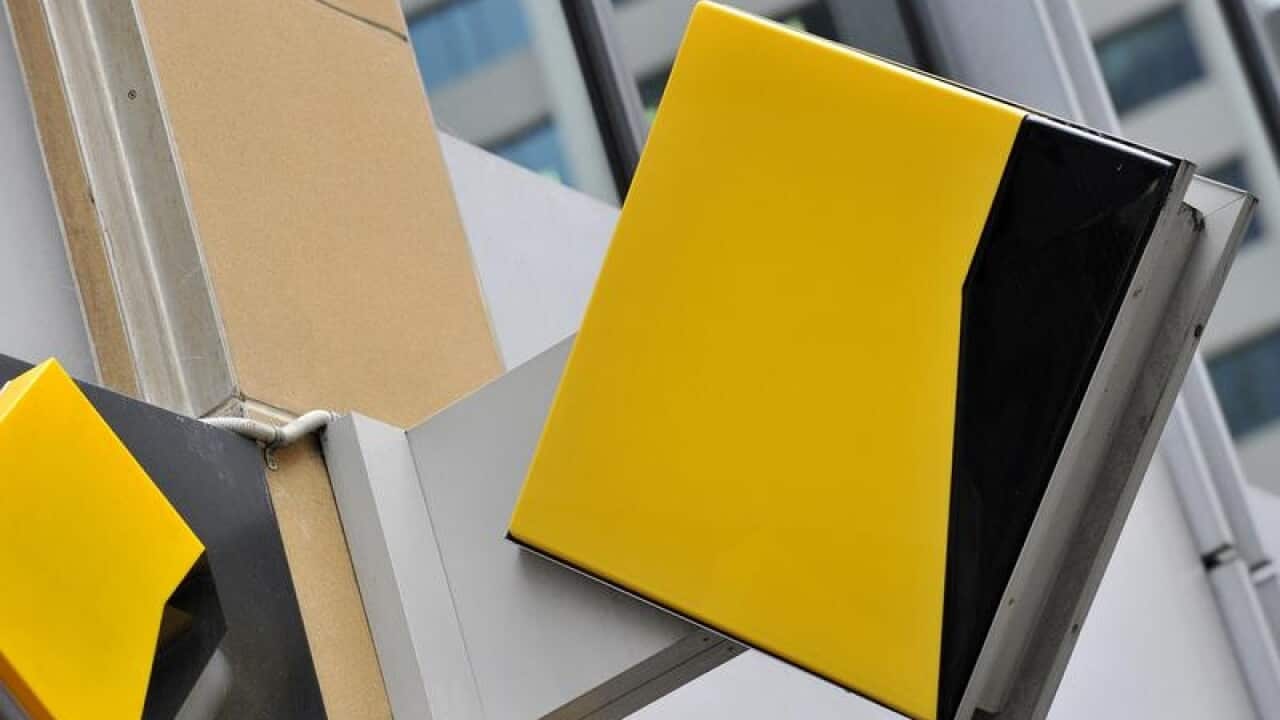 Commonwealth Bank of Australia signage