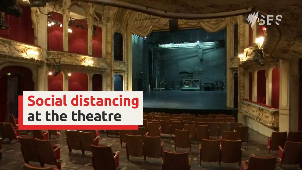 Berlin theatre set to reopen with audience at arm's length