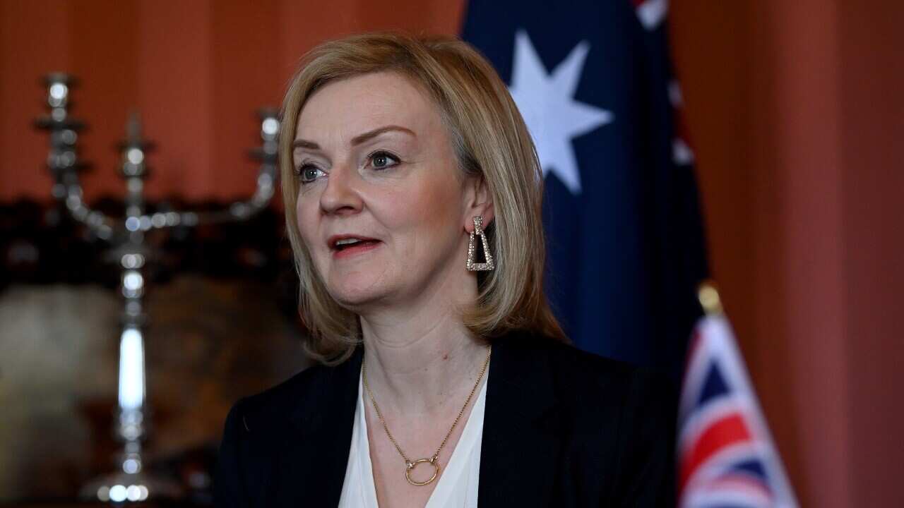 British Foreign Secretary Liz Truss