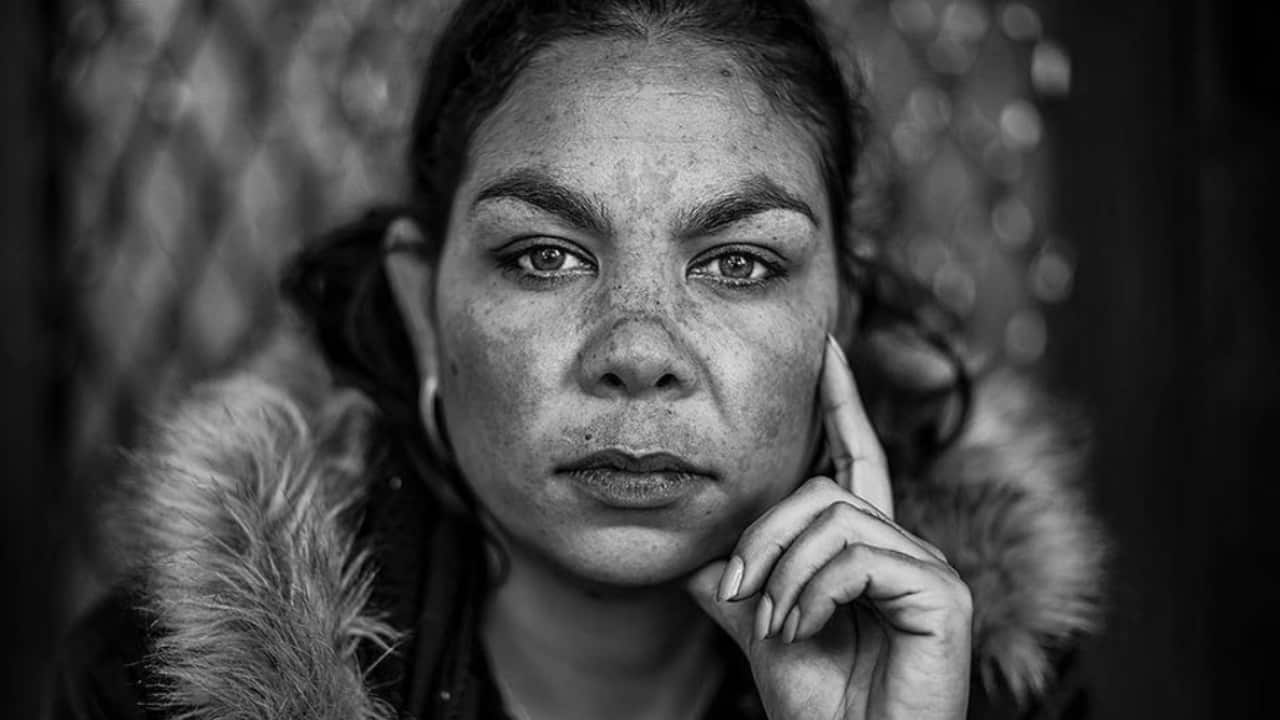 Angeline Penrith. Photographer Jessica Romas (semi-finalist in the Moran Photographic Prize 2019)