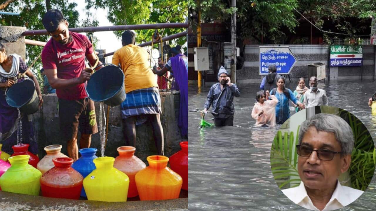 Chennai floods and drought