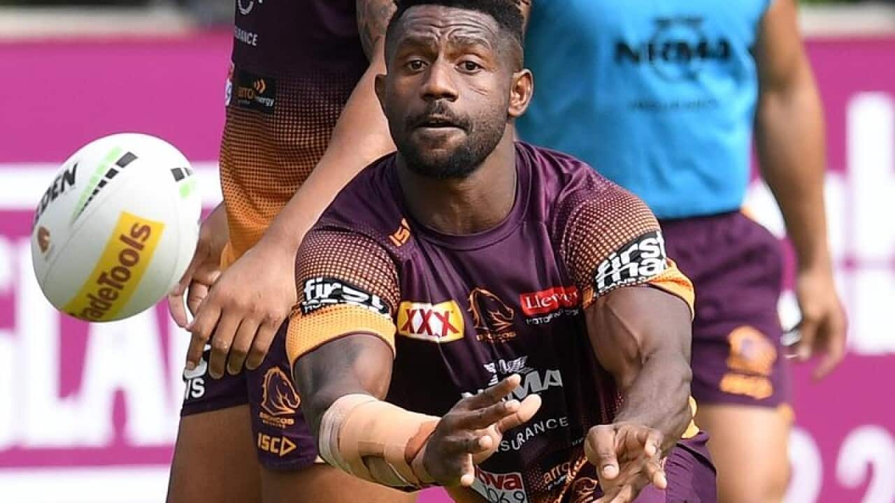 NRL BRONCOS TRAINING SEGEYARO