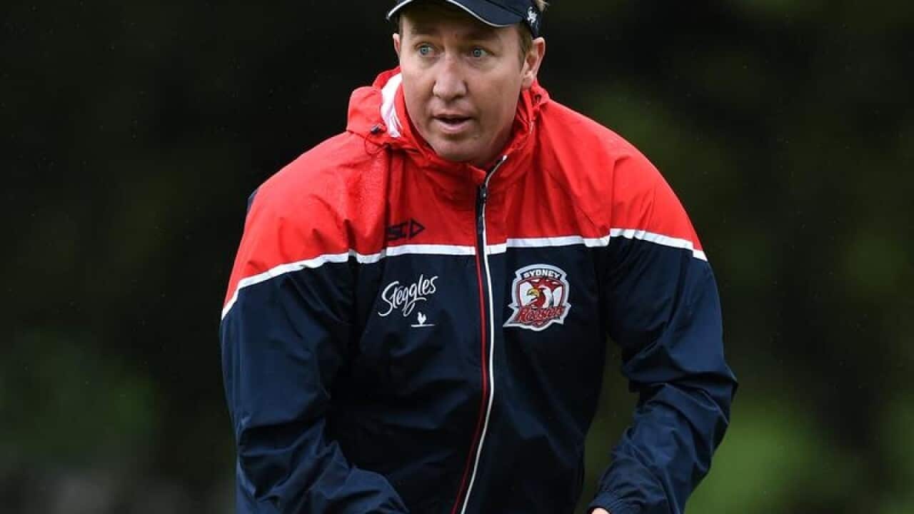 Sydney Roosters NRL coach Trent Robinson
