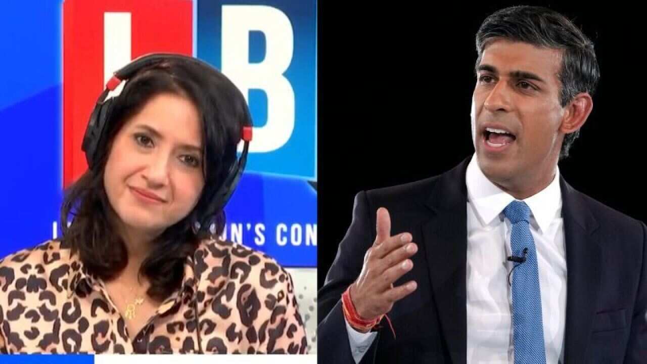 Richi Sunak wearing a suit