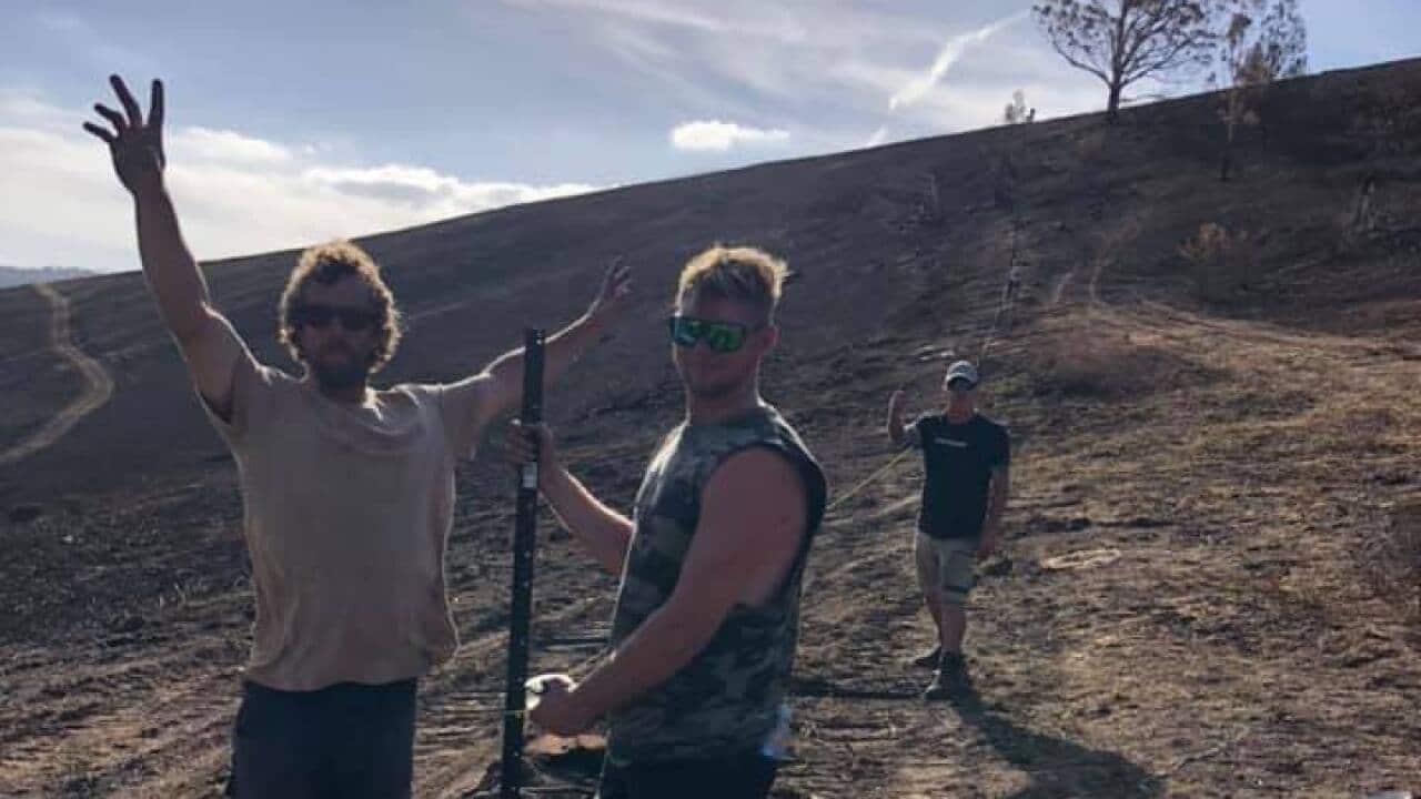 Tradies of all types have joined a Facebook group helping fire-affected communities.