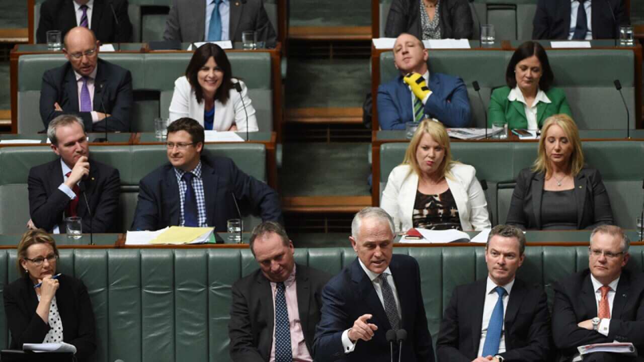 Prime Minister Malcolm Turnbull at Parliament House