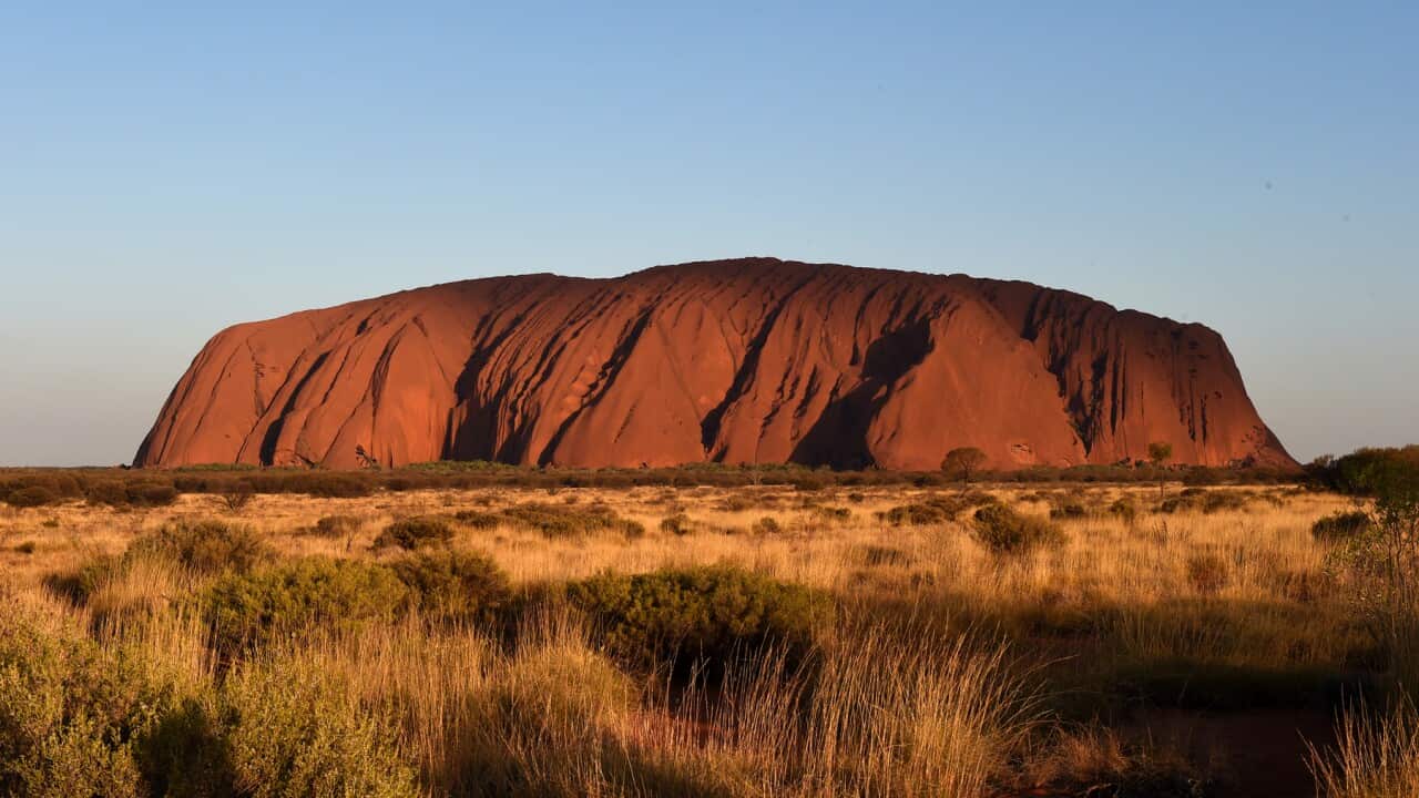 Uluru, pictured in afternoon light, in the Northern Territory
