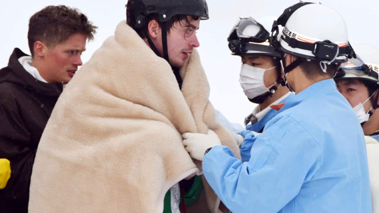 Australians who went missing from a Japanese ski resort are rescued