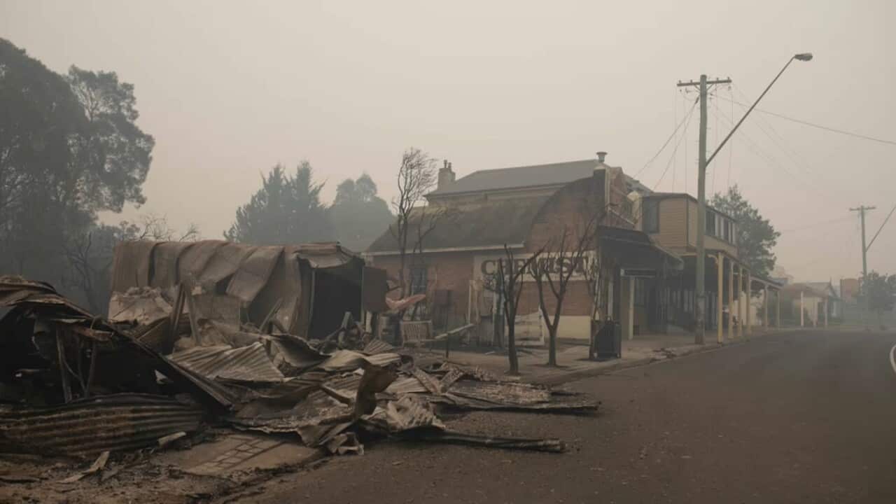 Cobargo during the Black Summer fires