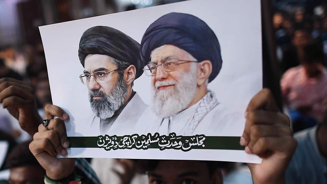 Shiite Muslims commemorate Iranian Supreme Leader's death in Karachi