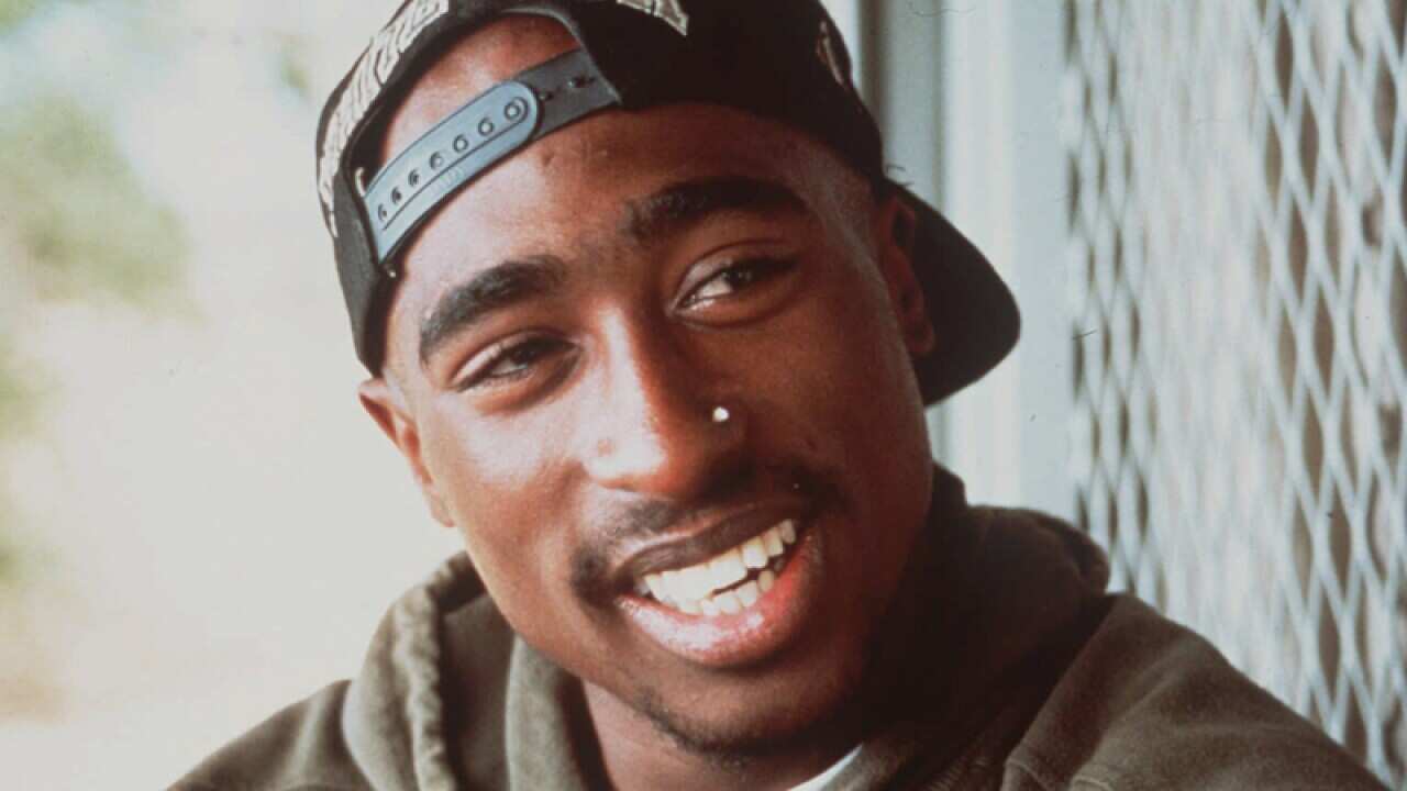 Rap musician Tupac Shakur