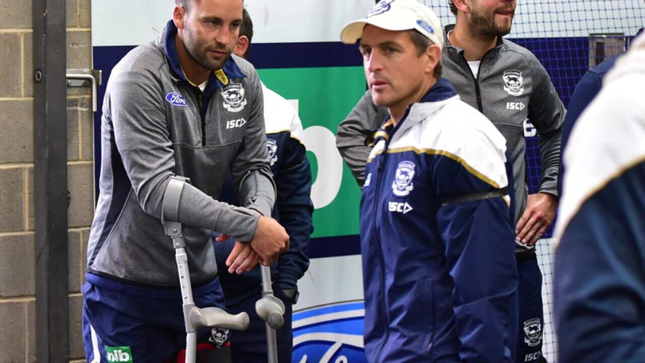 Geelong AFL player Jimmy Bartel