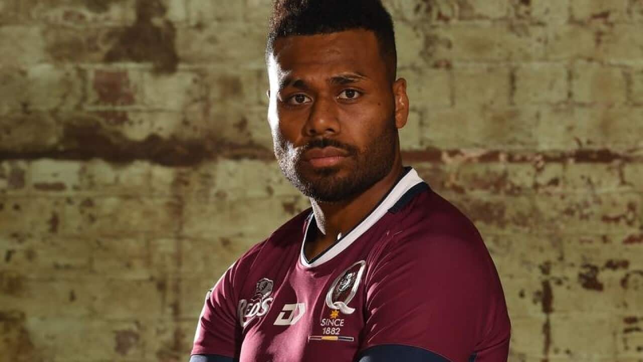 Queensland Reds Samu Kerevi.