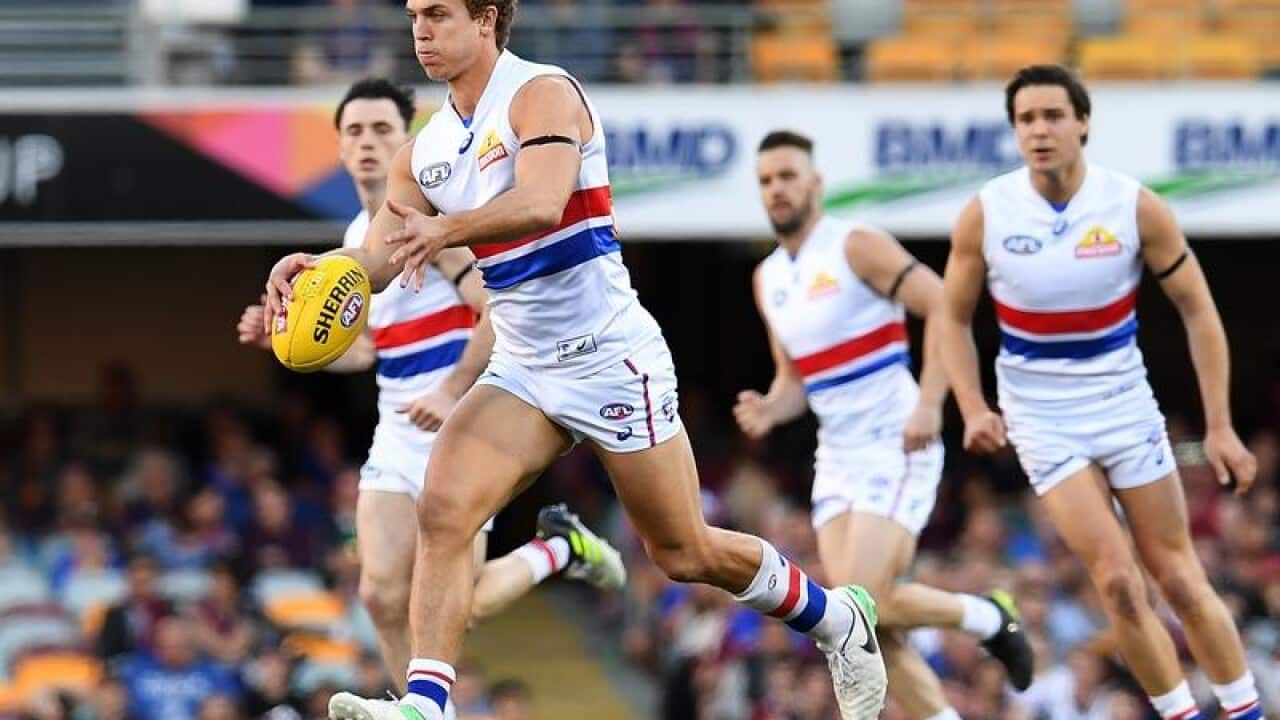 Mitch Wallis of the Bulldogs