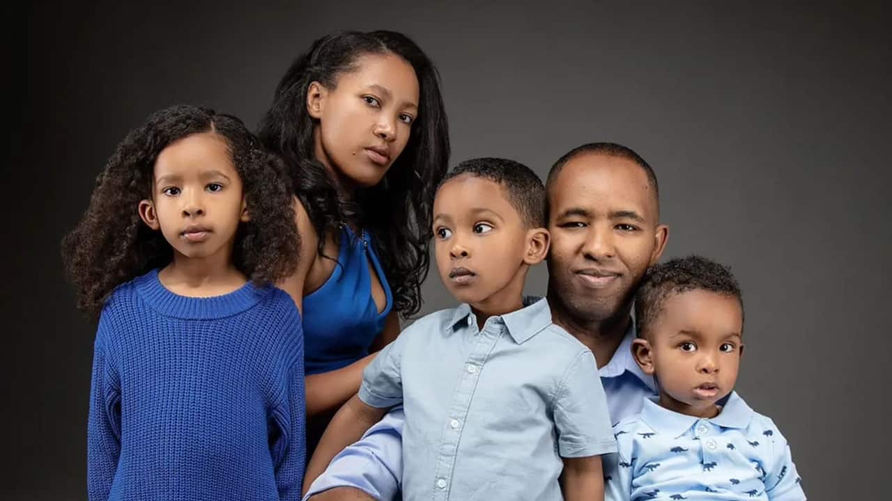 Befekadu Welelo and his family.png