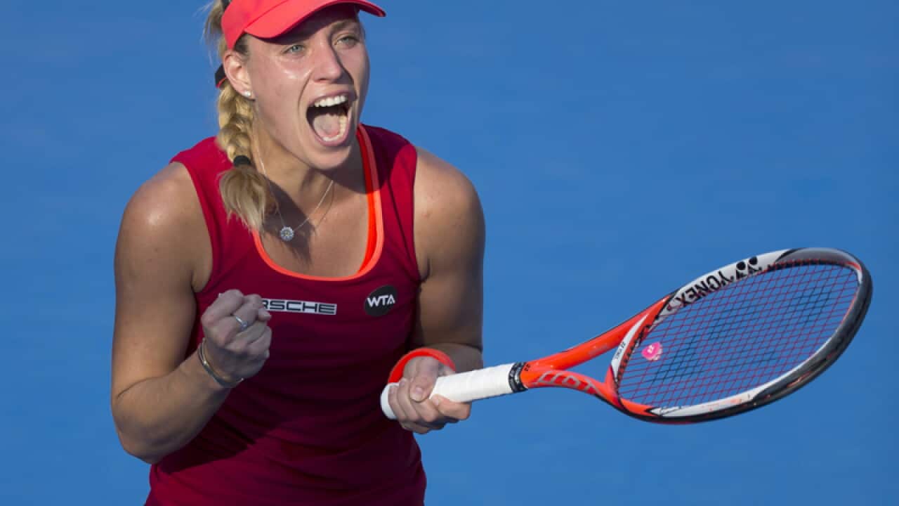 German tennis player Angelique Kerber