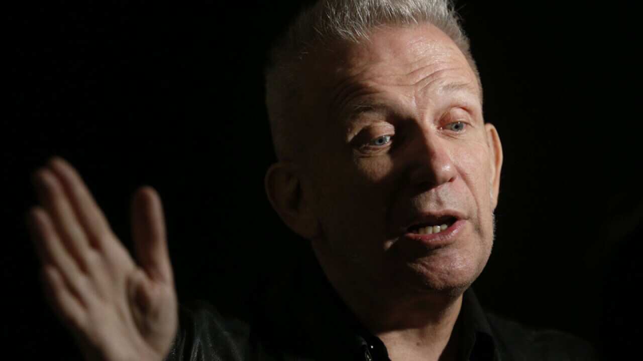 Fashion designer Jean Paul Gaultier