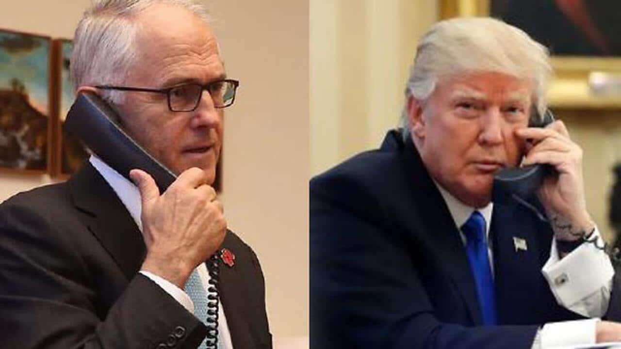 US President and Australian PM on a telephone summit