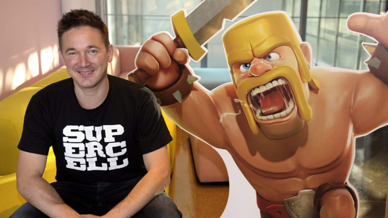 Finnish game company Supercell's CEO Ilkka Paananen