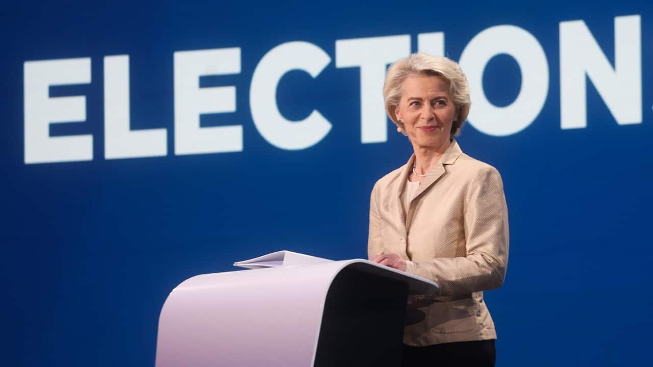 Announcement of results for European elections in Belgium