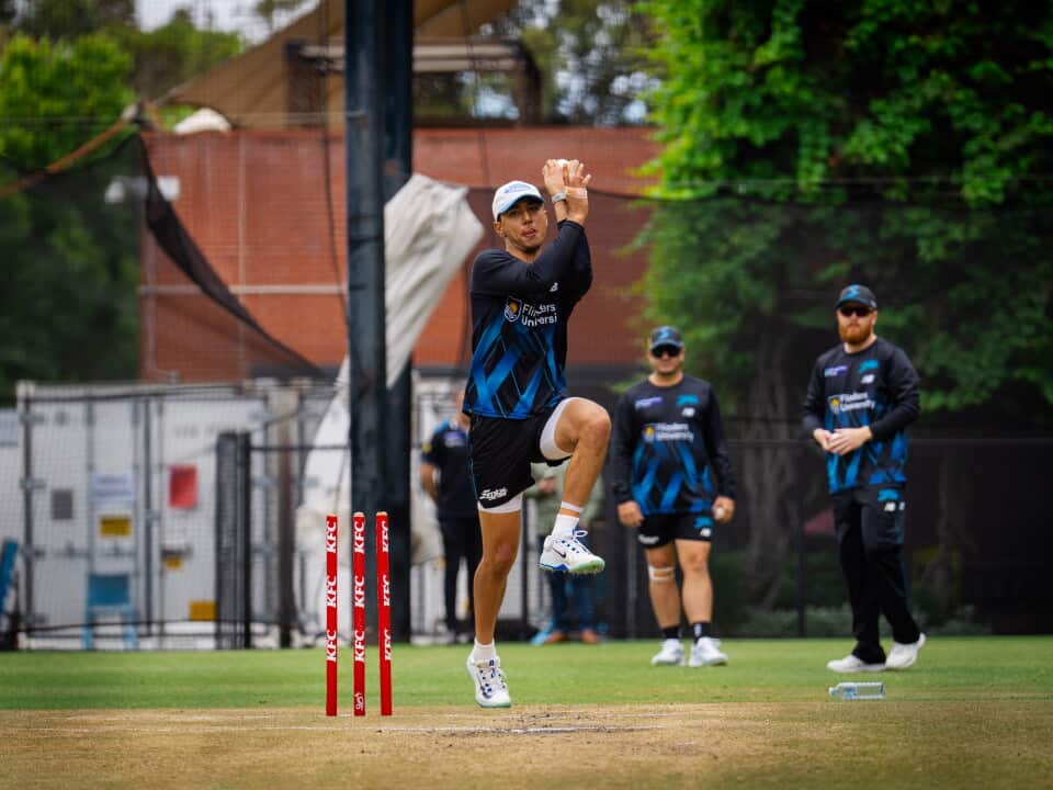 India-born cricketer Jerrssis Wadia has earned a place in the Cricket Australia XI squad after impressing with the Adelaide Strikers in the Big Bash League. Credit: Michael Sullivan / SACA