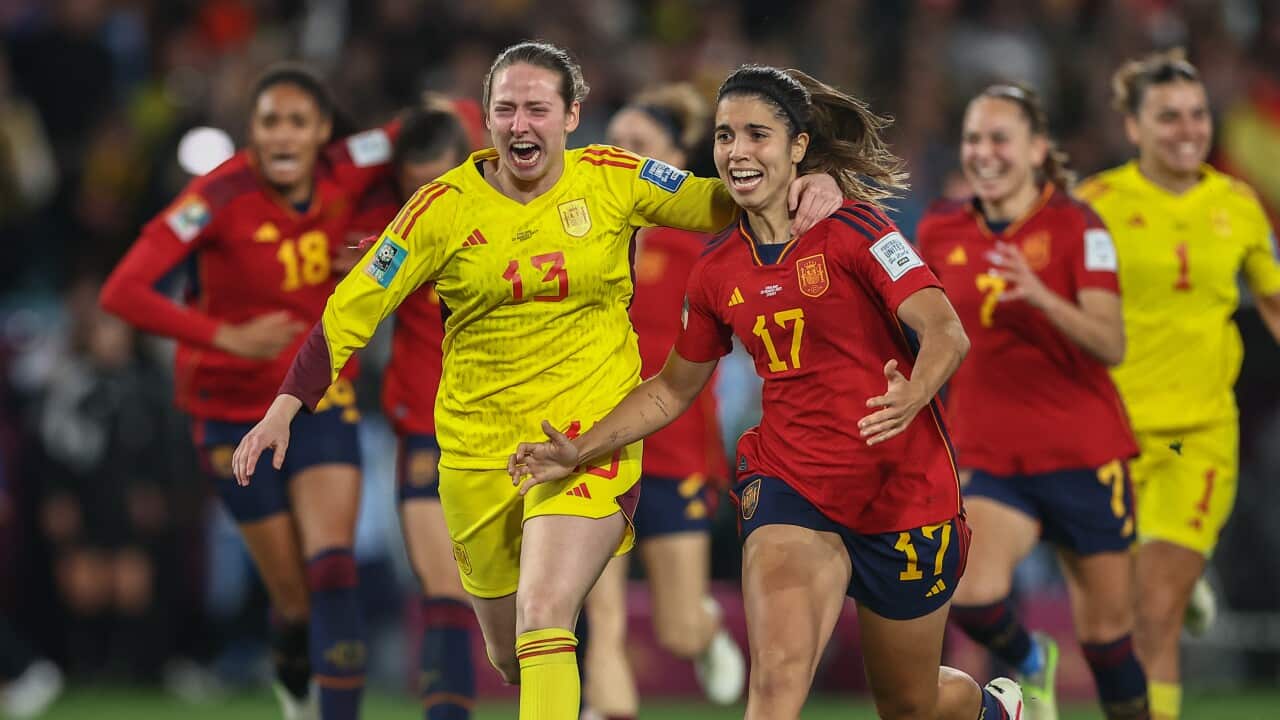 UK: FIFA Women's World Cup 2023 Final Spain Women v England Women