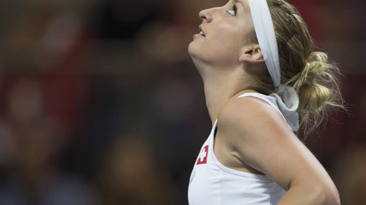 Switzerland's Timea Bacsinszky