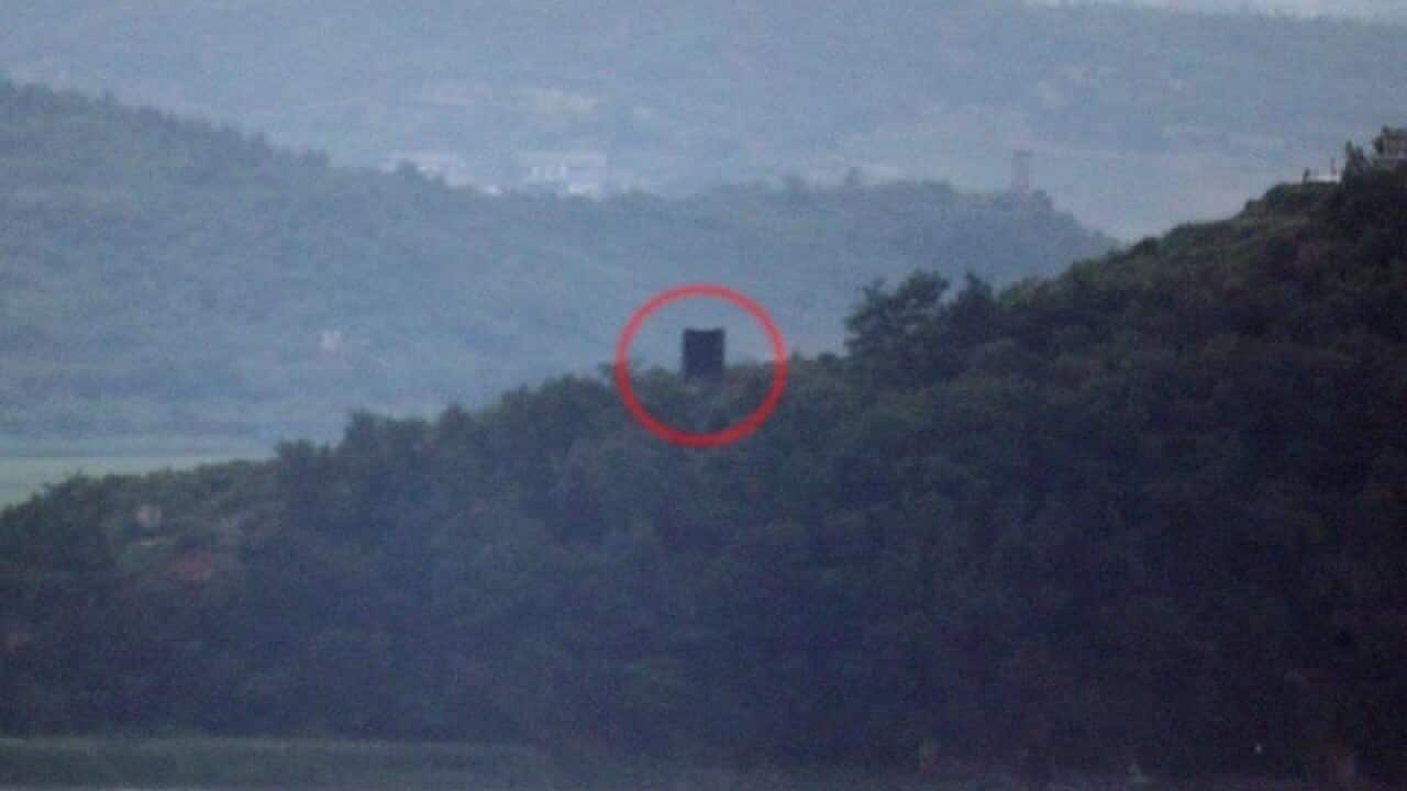 SOUTH KOREA NORTH KOREA LOUDSPEAKERS