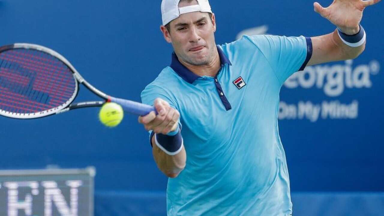 American tennis player John Isner