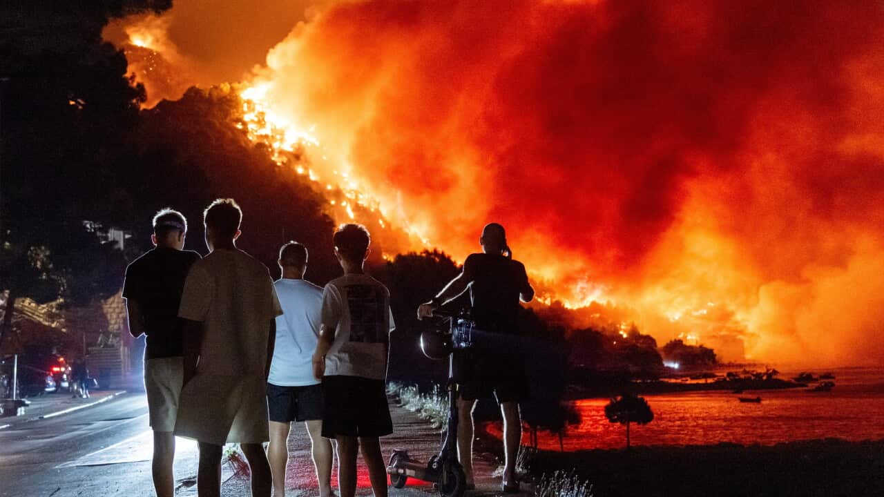 Croatia Extreme Weather Wildfires