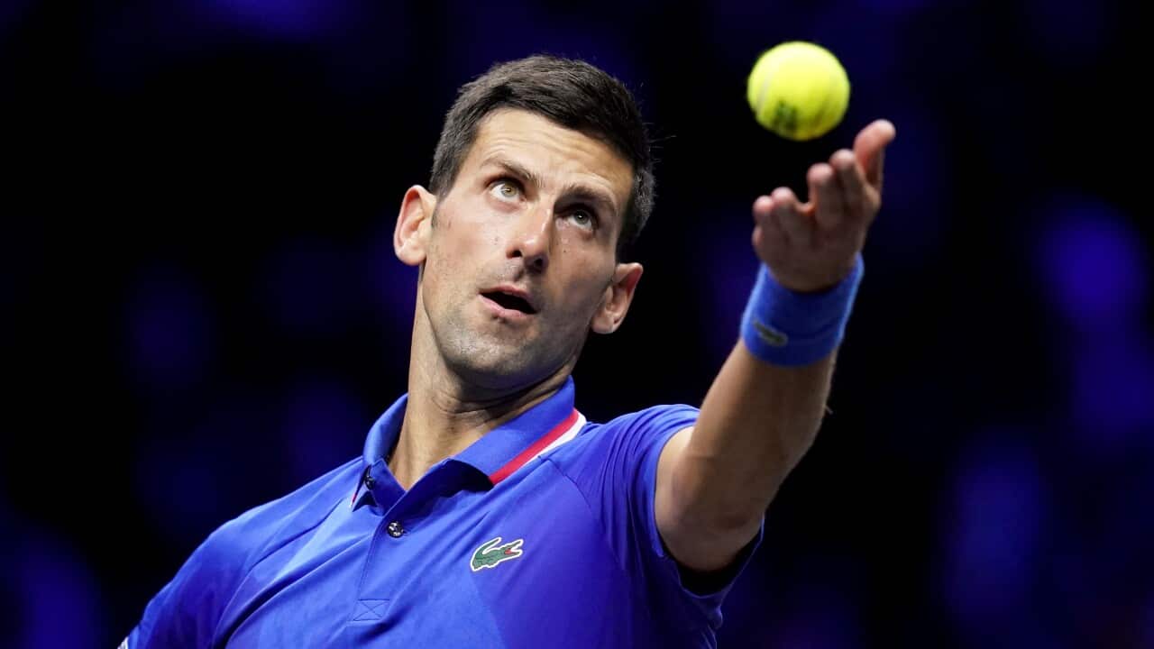 Novak Djokovic file photo