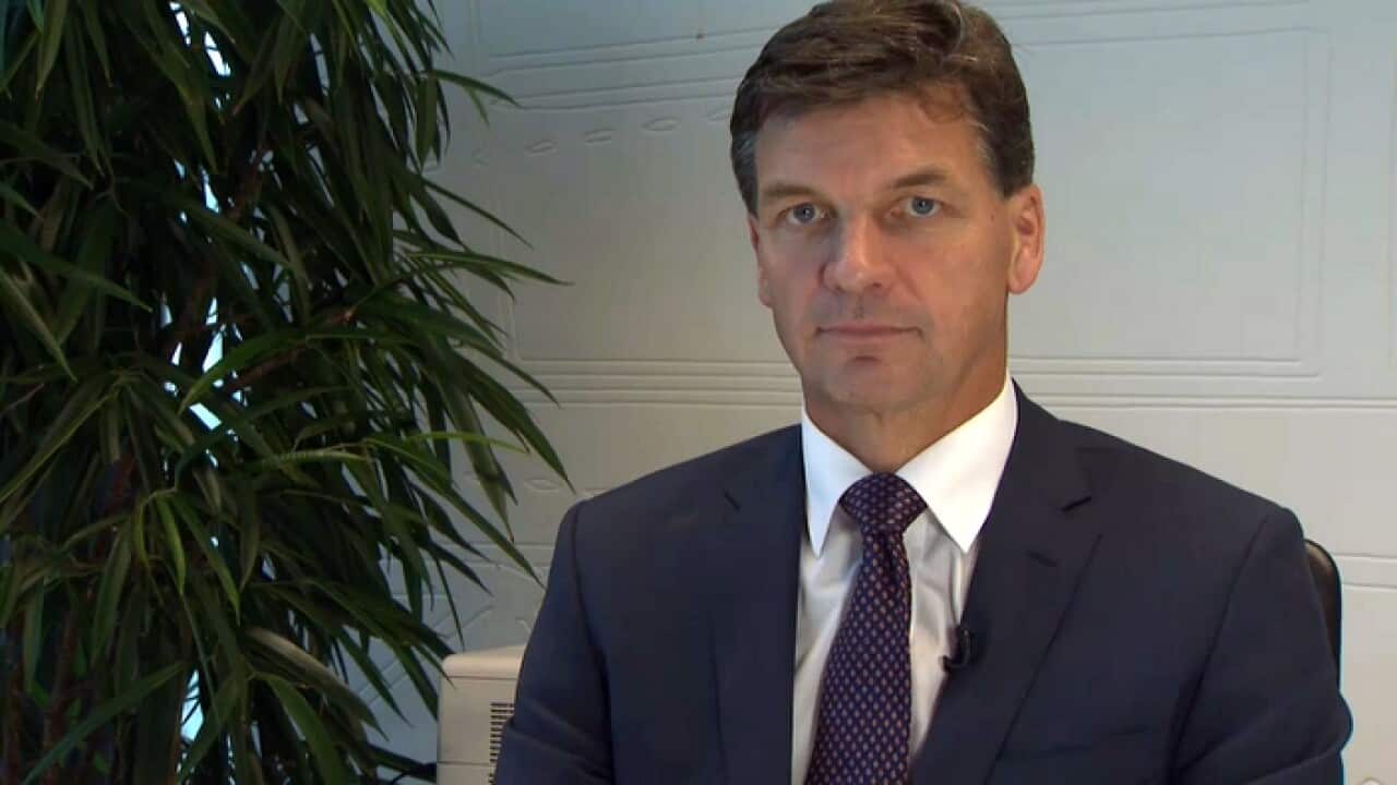 Cyber Security Minister Angus Taylor