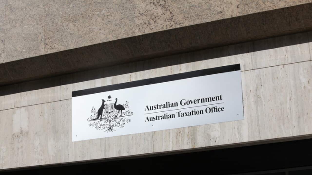 The exterior of the Australian Government Taxation Office in Sydney on Monday, May 28, 2012. (AAP Image/April Fonti) NO ARCHIVING