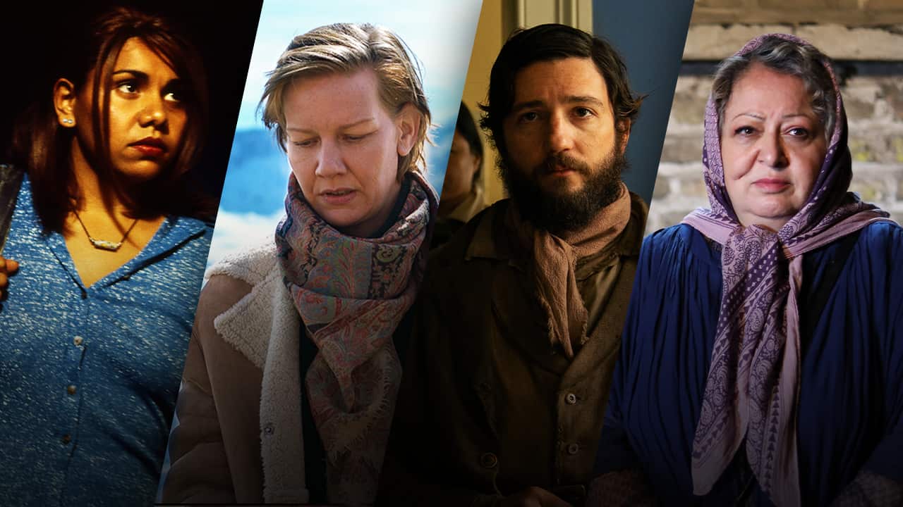 Movies in the MIFF Collection featuring 'Radiance', 'Anatomy of a Fall', 'First Cow' and 'My Favourite Cake'.