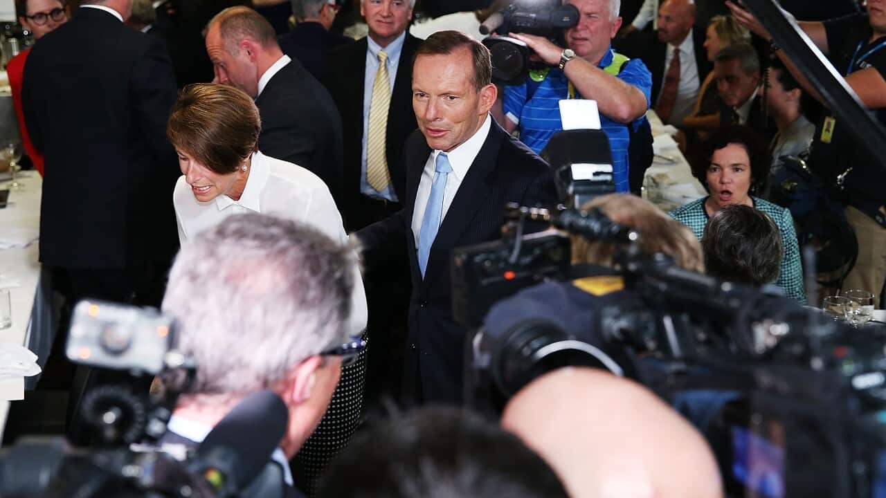 Prime Minister Tony Abbott Addresses The National Press Club