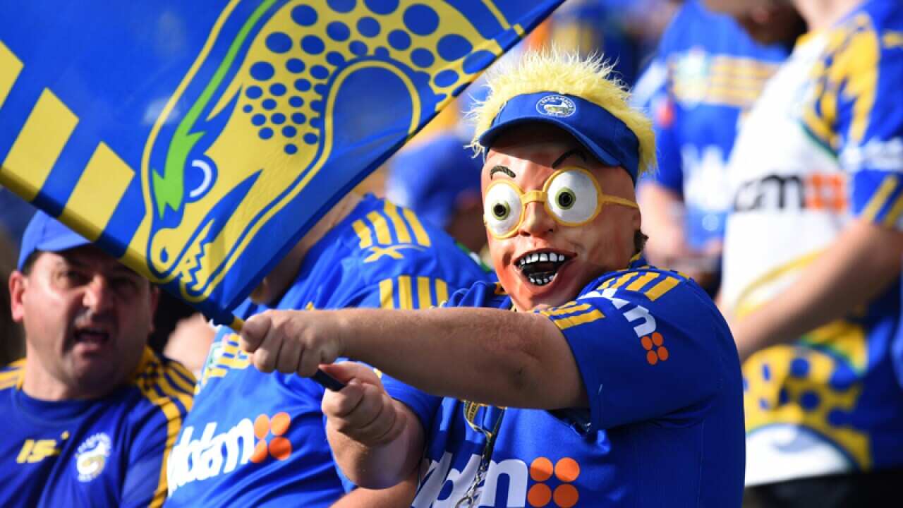 Parramatta Eels Rugby club signage