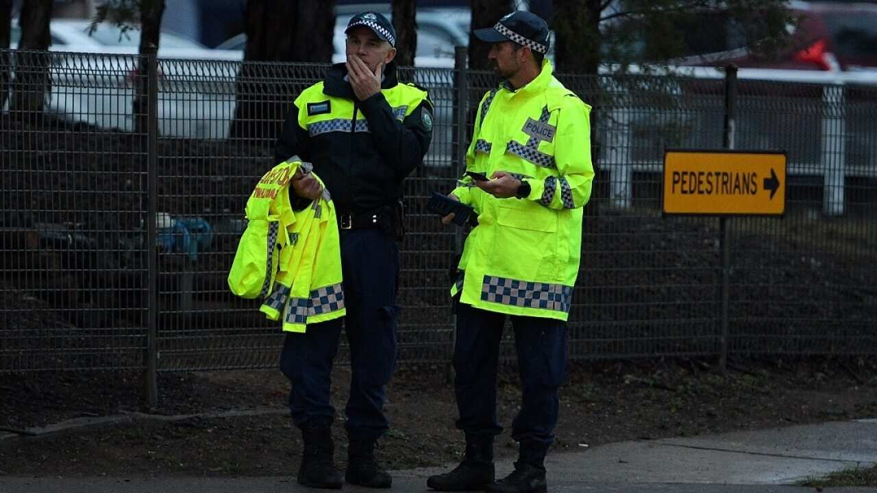 Nepean Hospital was placed in lock down.