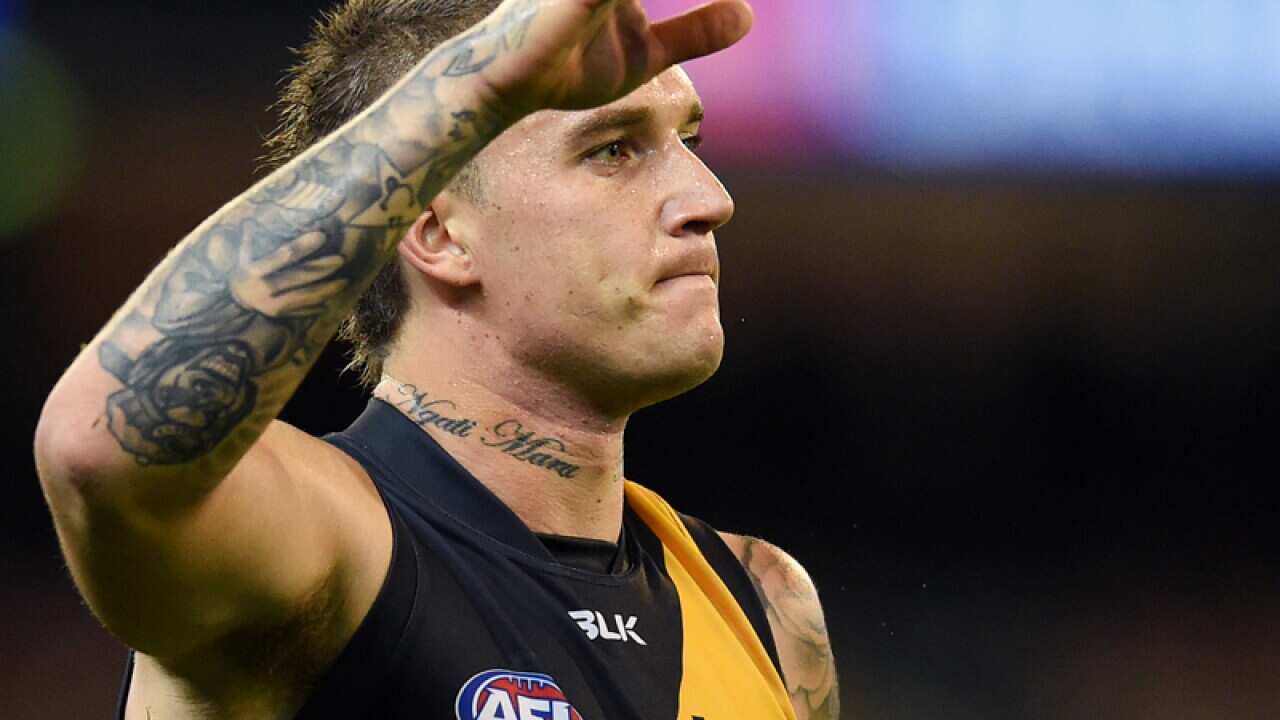 Dustin Martin of the Tigers