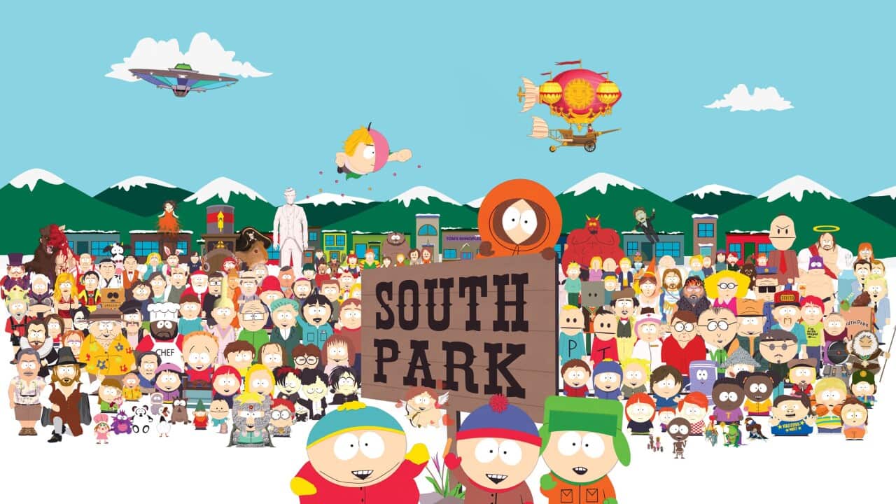 The animated series South Park is written by creators Trey Parker and Matt Stone.