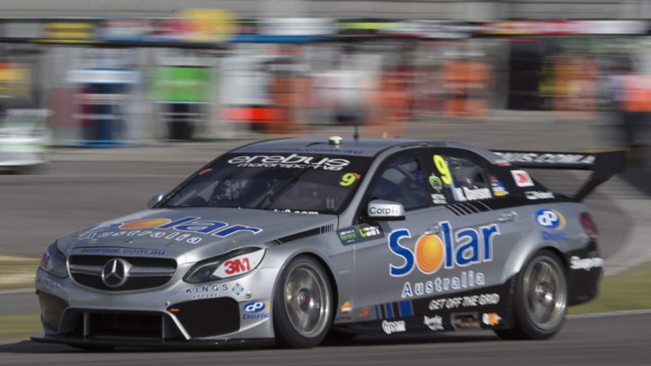 Erebus Motorsport driver Will Davison in a Mercedes