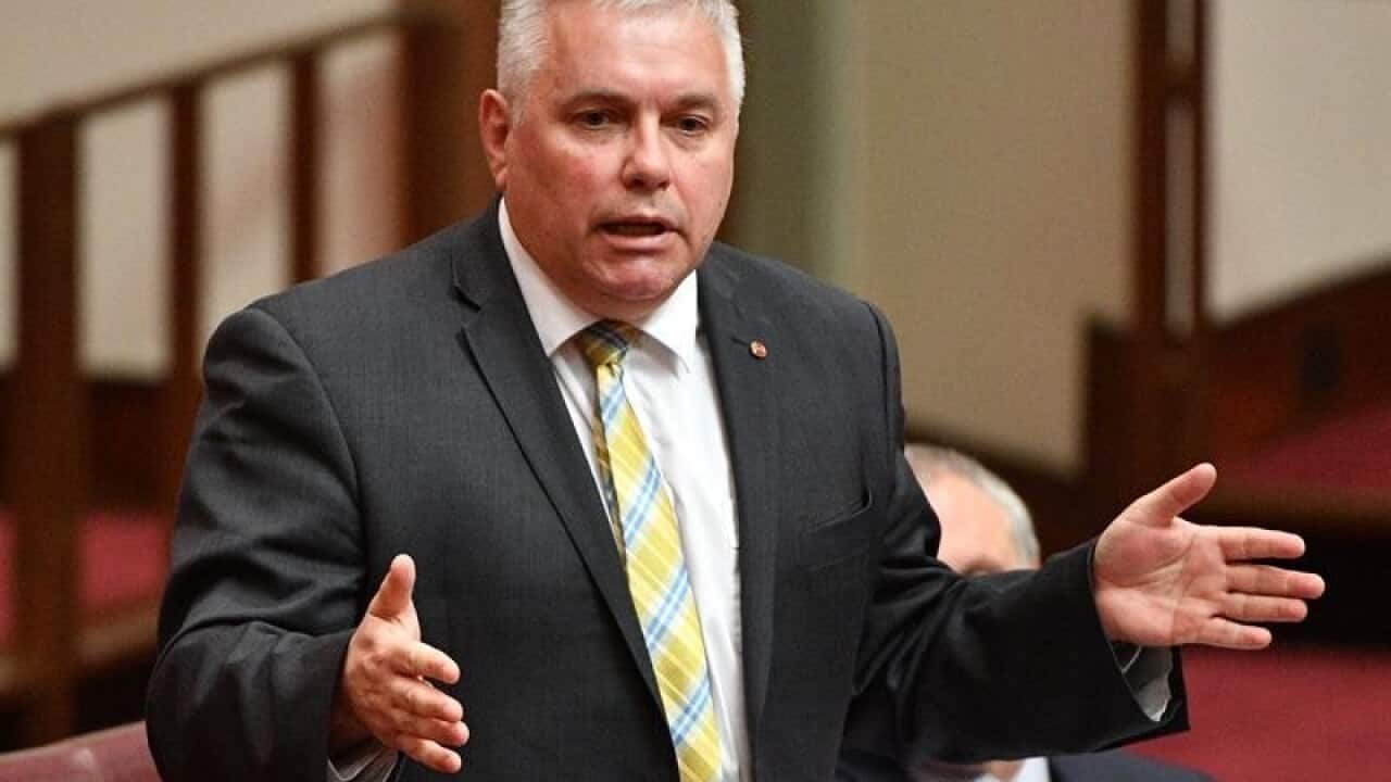 Centre Alliance Senator Rex Patrick (file image)