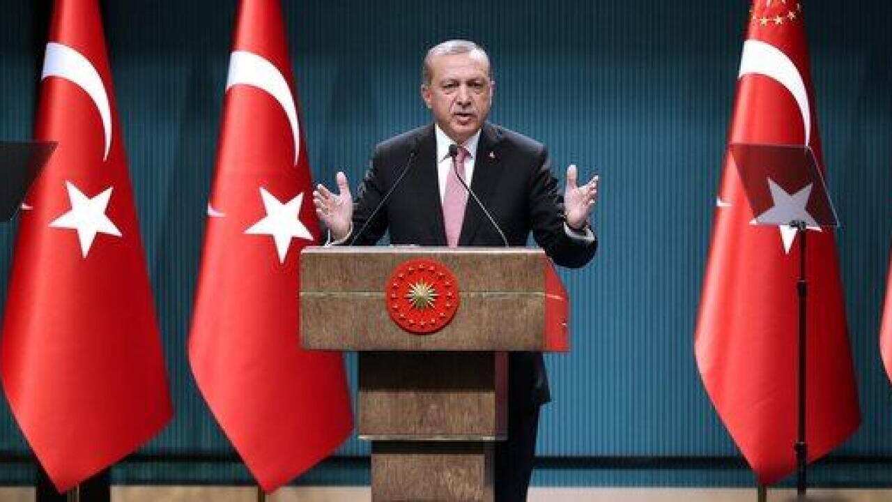 Turkish President Recep Tayyip Erdogan