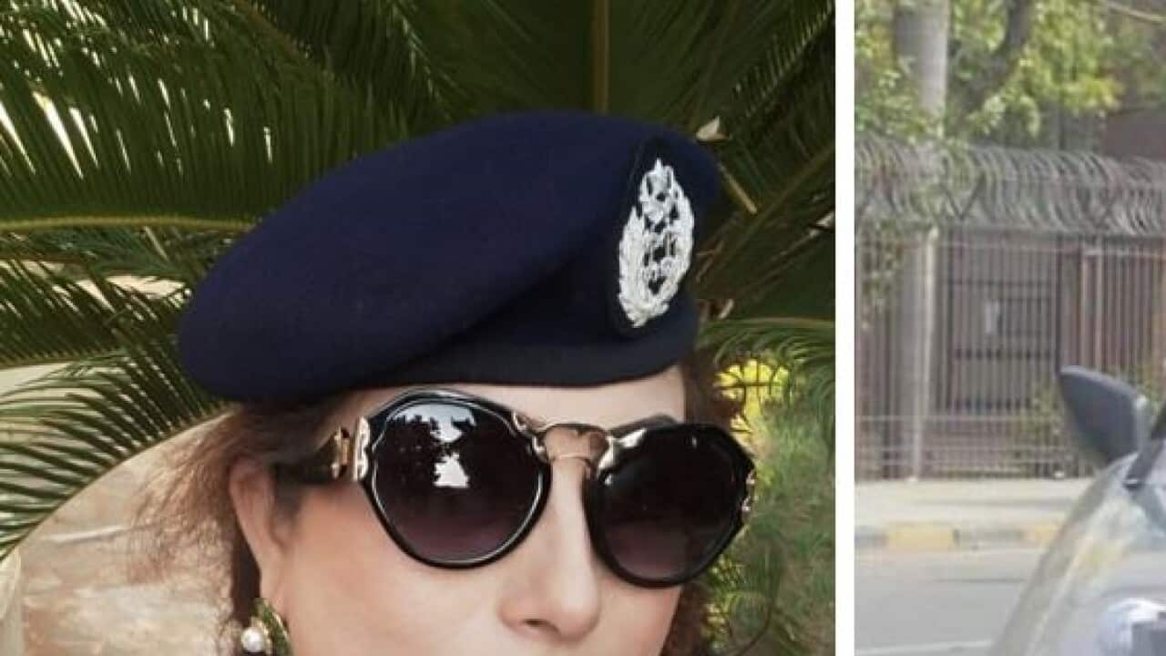 Salma Abdul Ghani, the first lady warden of City Traffic Police, Punjab.