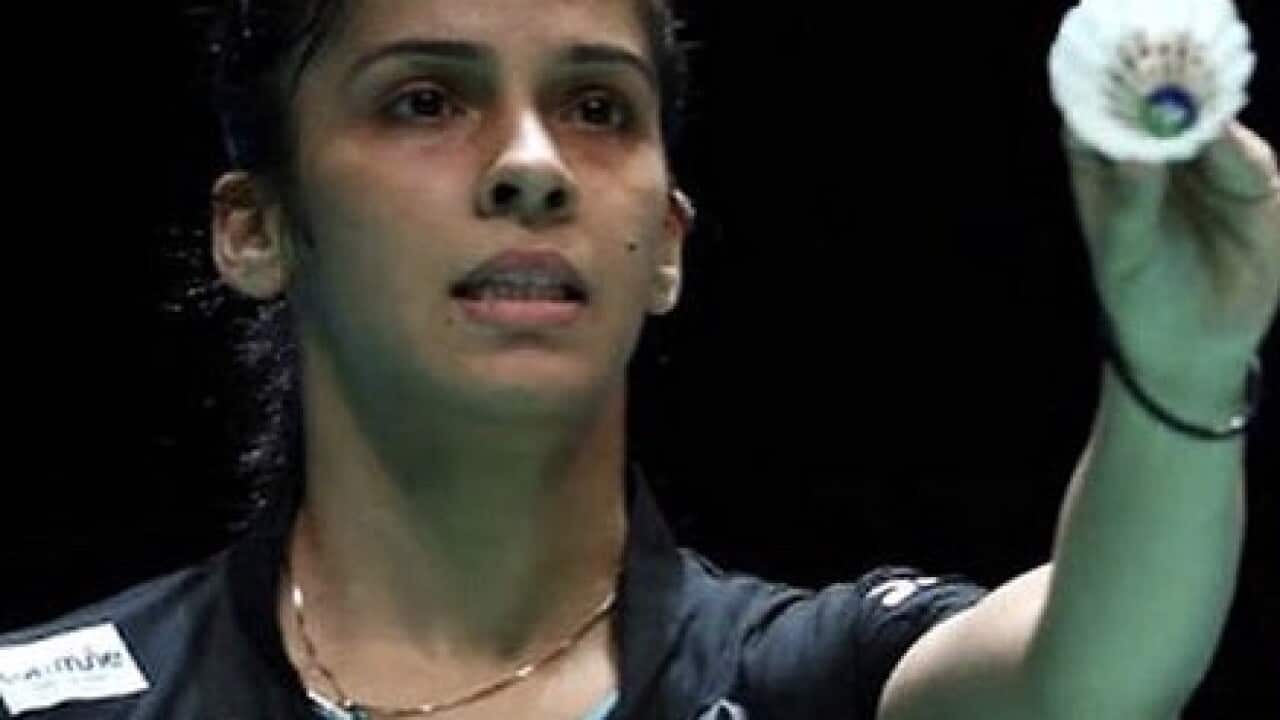 Saina Nehwal file pic