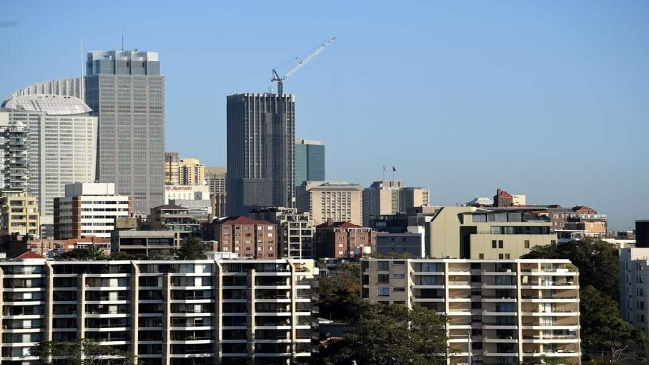 Residential housing in Sydney's inner east.