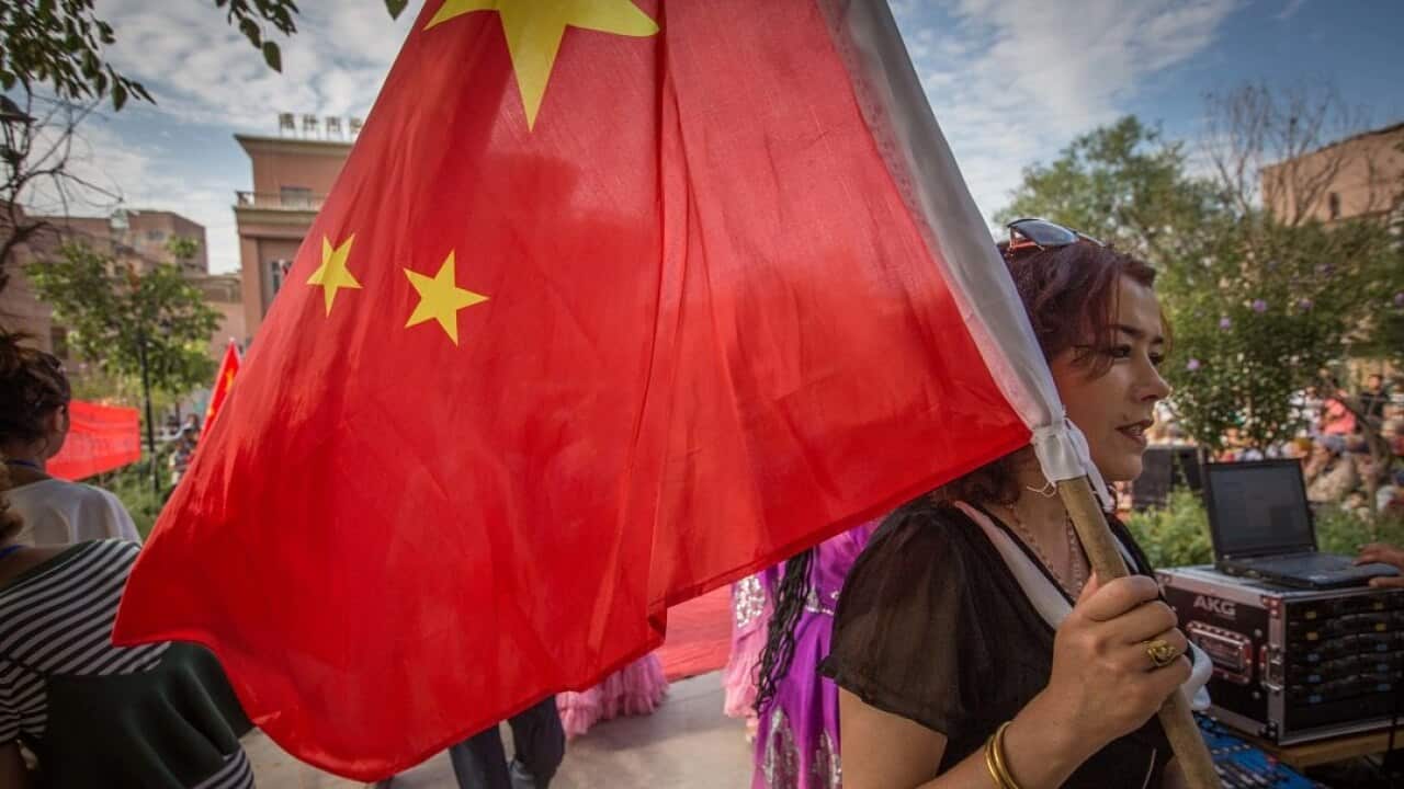 July 2018: A traditional Uighur dancing performance in China's Kashgar where nearly 10 million Muslim Uighurs live.