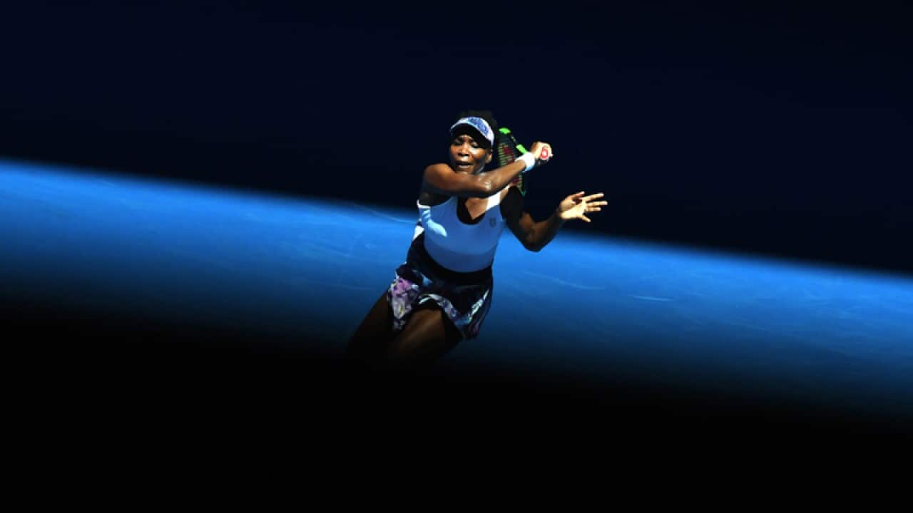 Venus Williams in action