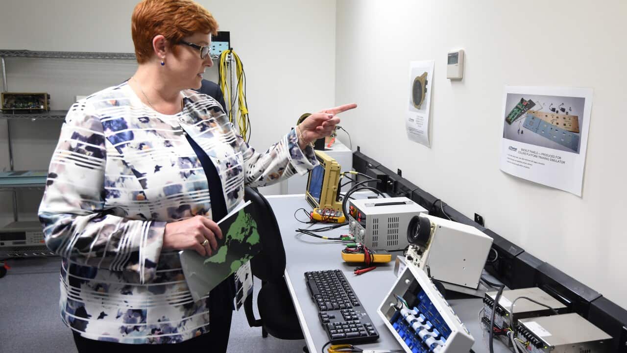 Federal Minister for Defence Senator Marise Payne