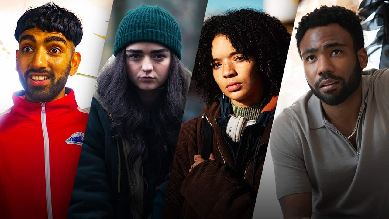 A composite image shows head and shoulders images of four people.