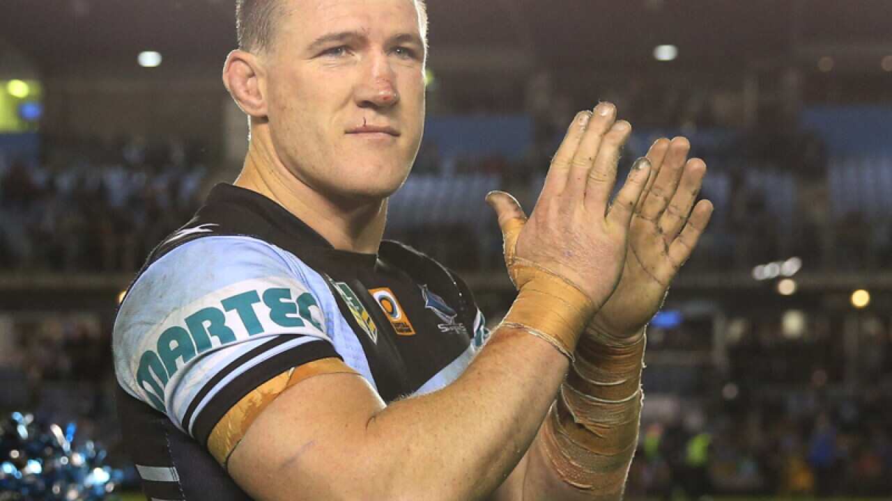 Paul Gallen of the Sharks
